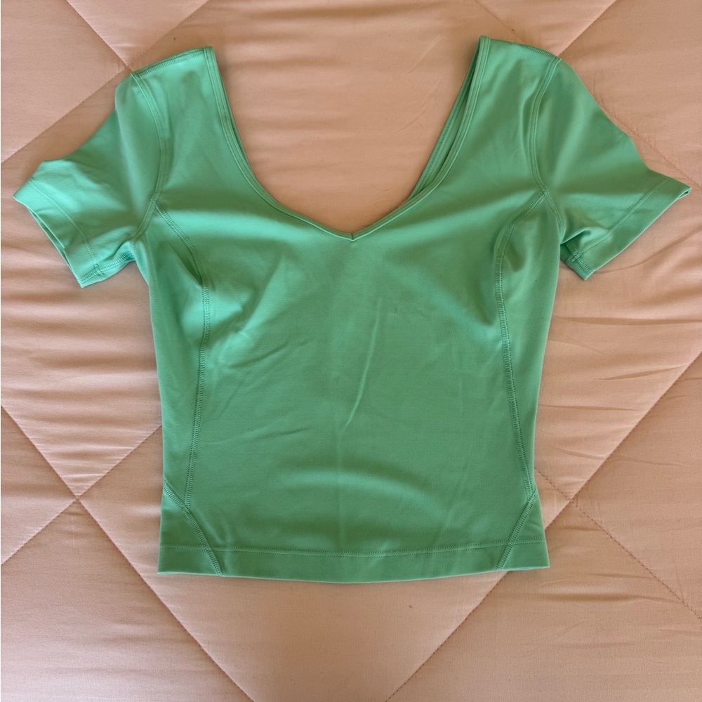 Lululemon align top. size 0. teal
